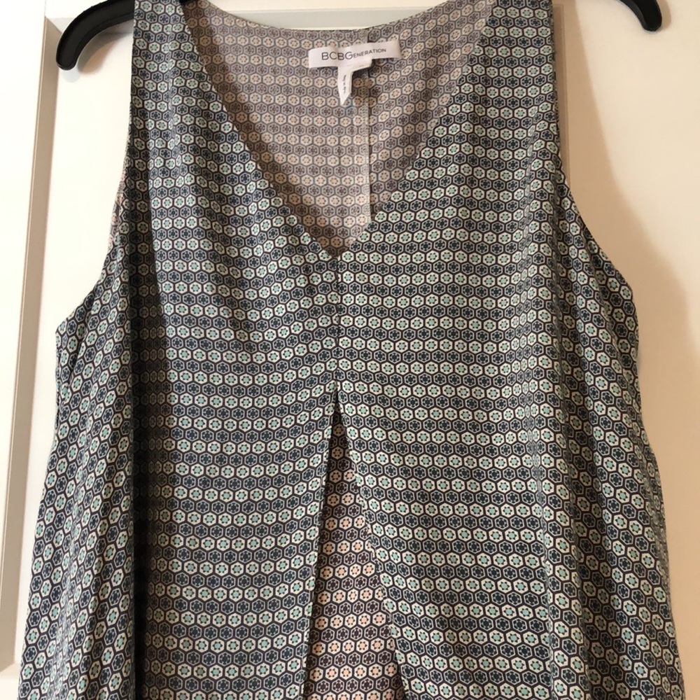 Bcbgeneration Printed, Multi-Layered Shift Dress - image 2